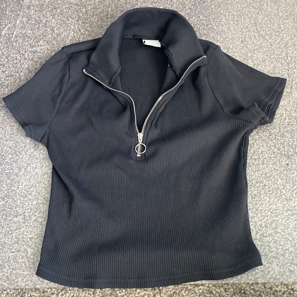 Tna half zip crop top - Picture 1 of 2